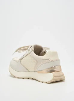 Baskets Tom Tailor Beige Talon Plat Jusqu'à 3cm