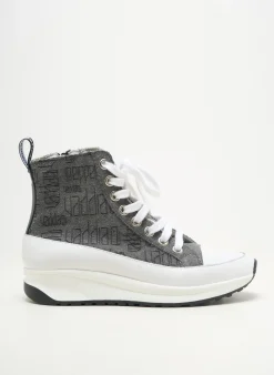 Baskets Vaddia Gris Talon De 4 À 6cm