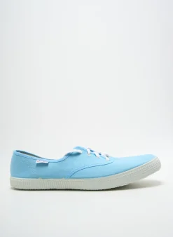 Baskets Victoria Bleu Bout Rond