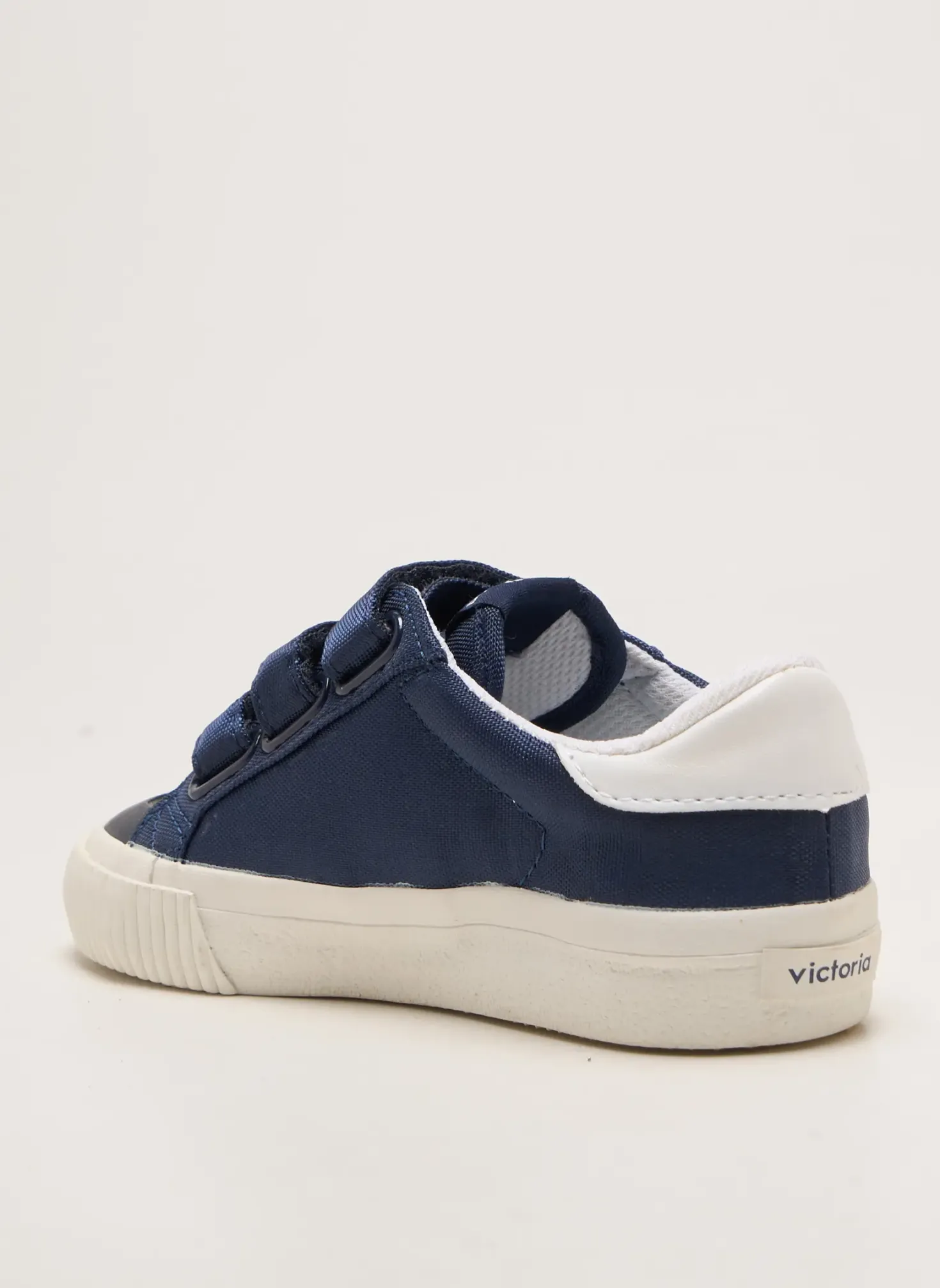 Baskets Victoria Bleu Bout Rond