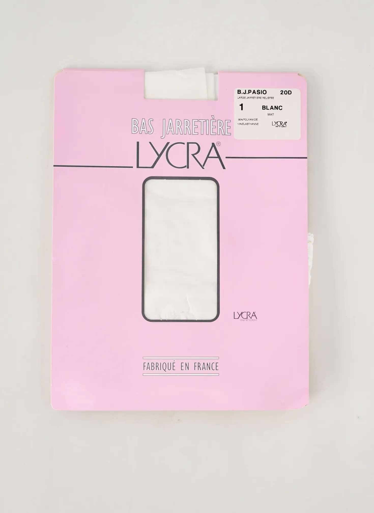 Bas Lycra Only By Dupont Blanc