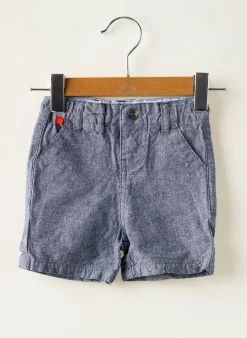 Bermuda Cadet Rousselle Bleu Taille Élastique