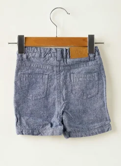 Bermuda Cadet Rousselle Bleu Taille Élastique