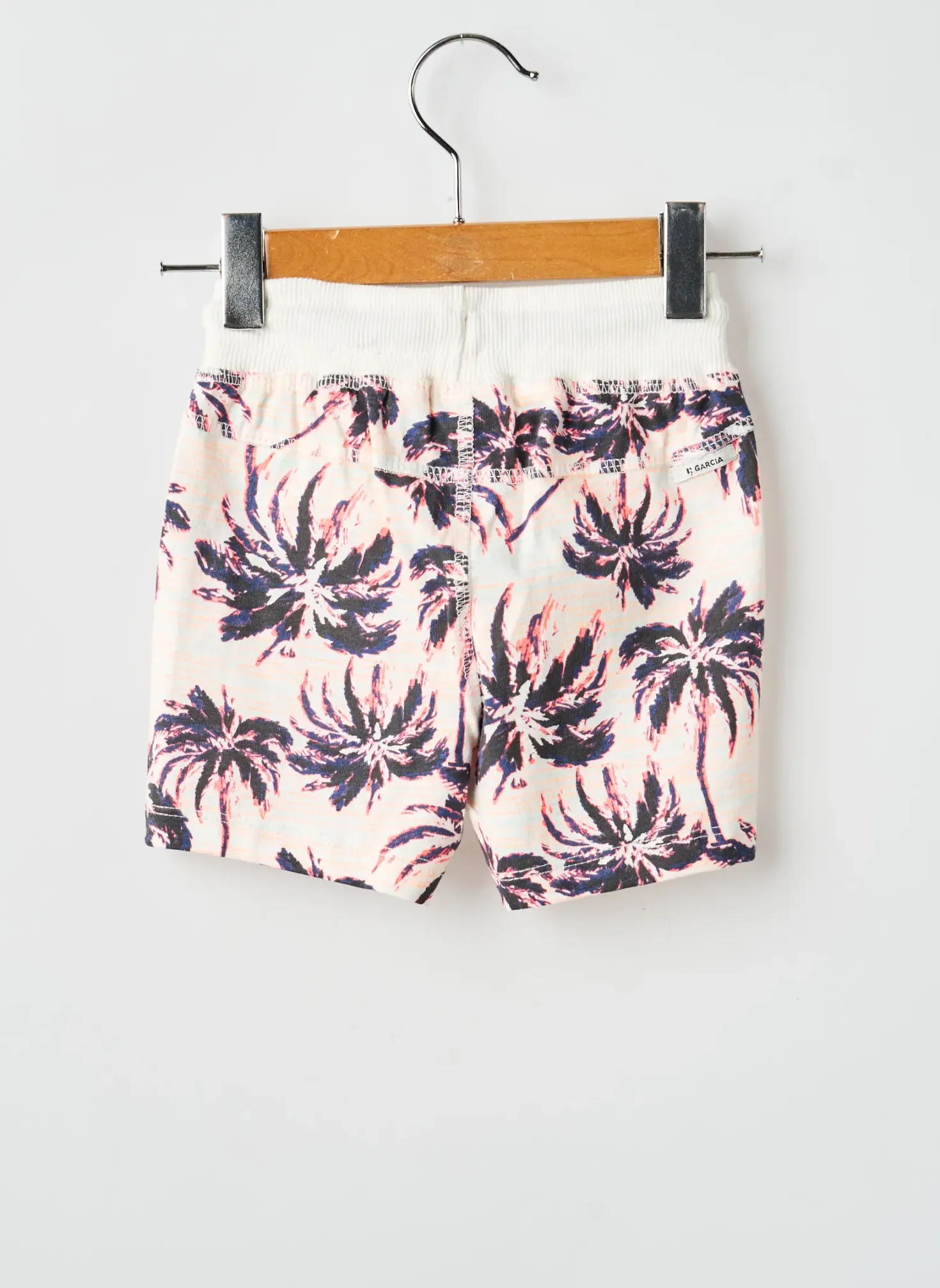 Bermuda Garcia Blanc Taille Élastique