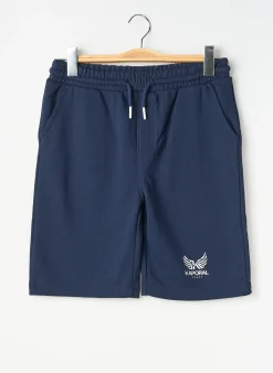 Bermuda Kaporal Bleu Taille Élastique