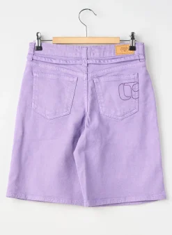 Bermuda Le Temps Des Cerises Violet Taille Ajustable