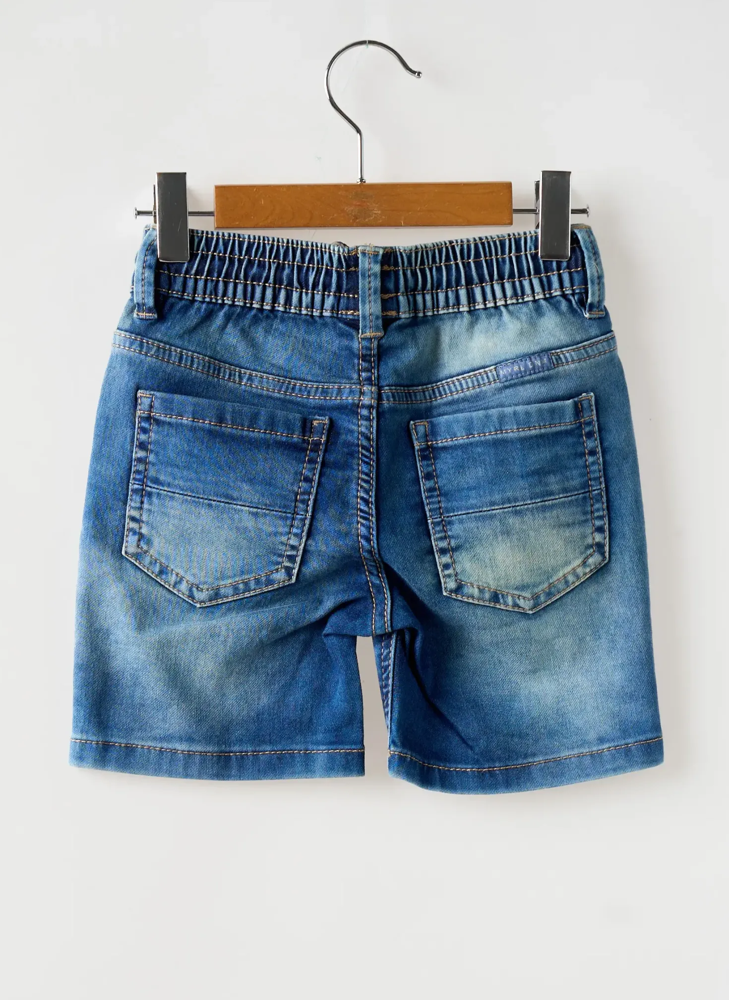 Bermuda Mayoral Bleu Taille Élastique