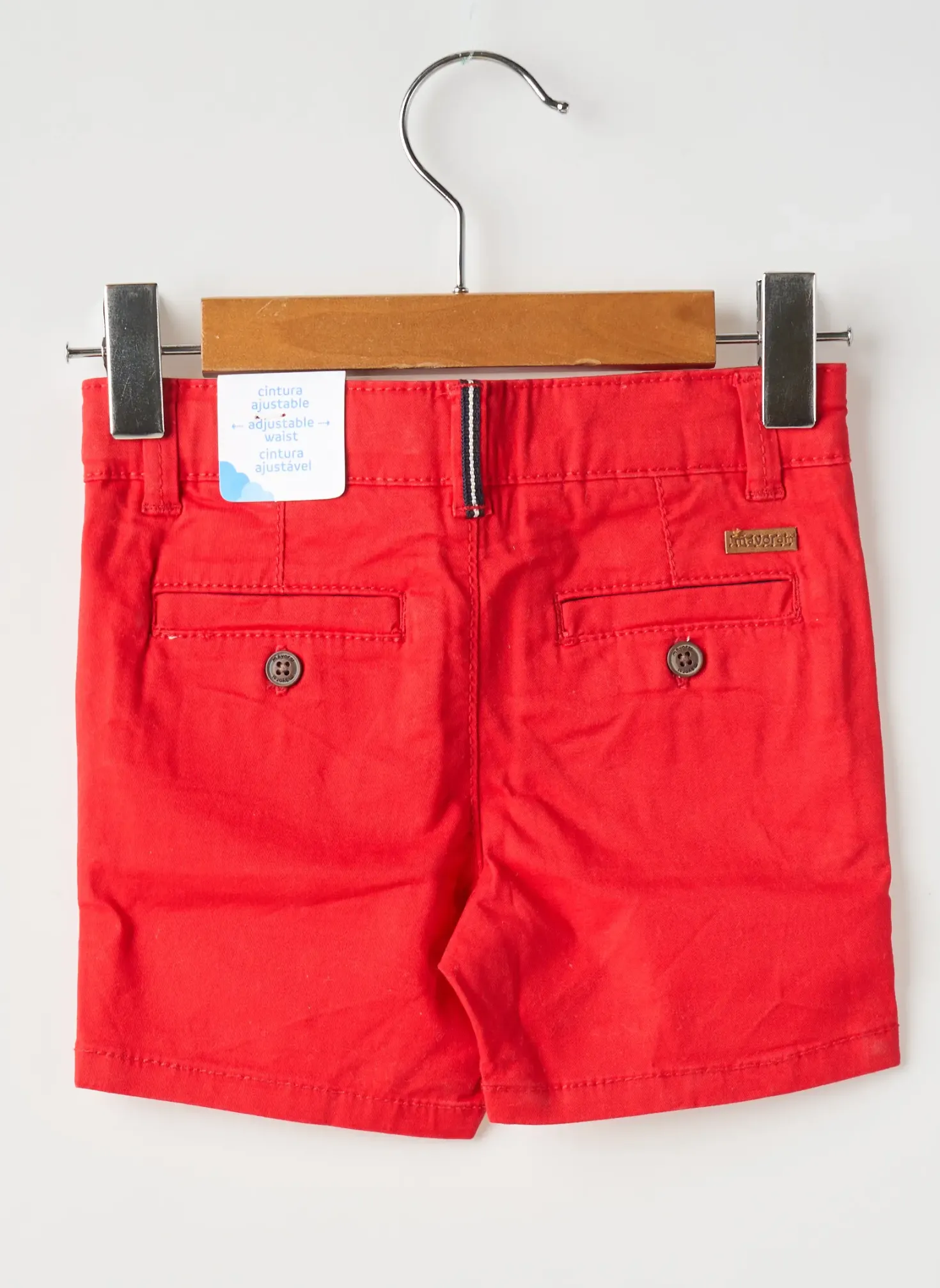 Bermuda Mayoral Rouge Taille Ajustable