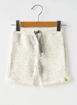 Bermuda 3 Pommes Gris Taille Élastique