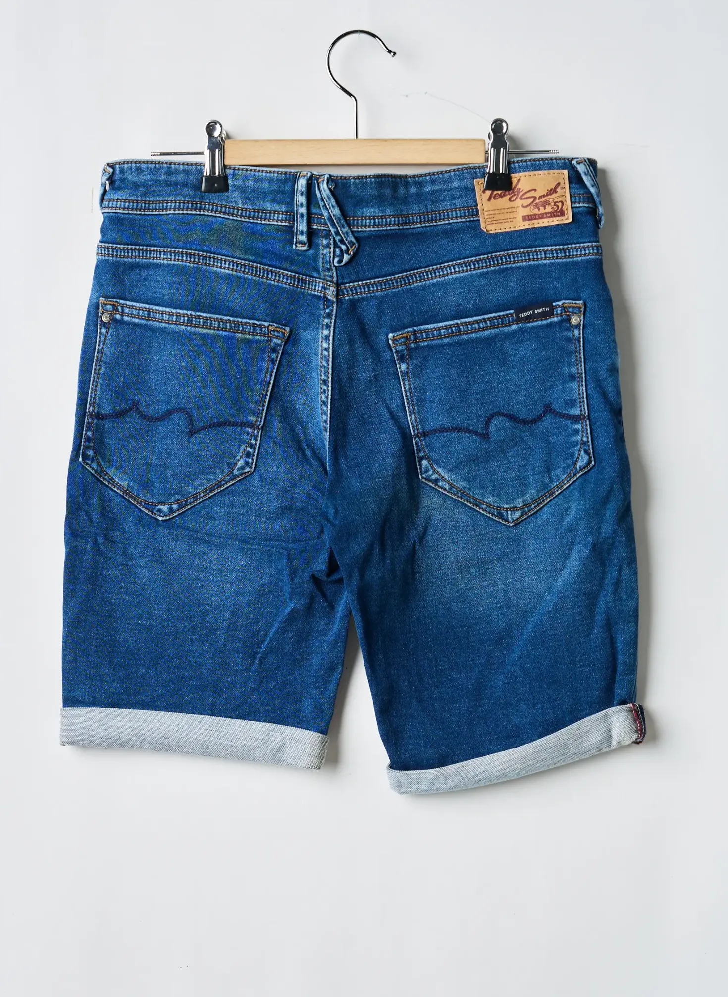 Bermuda Teddy Smith Bleu