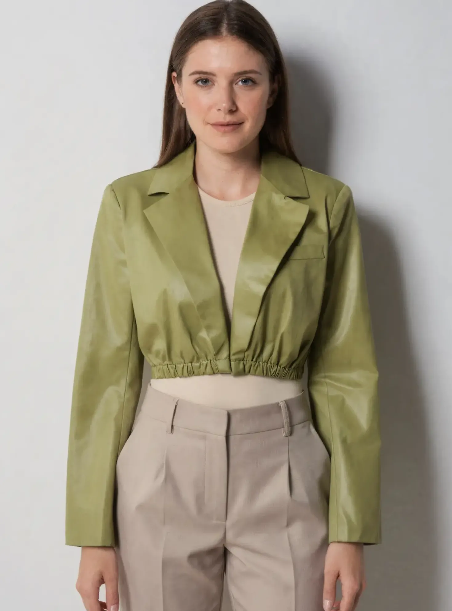 Blazer Garconne Vert