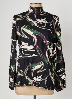 Blouse Ikks Noir Manches Longues