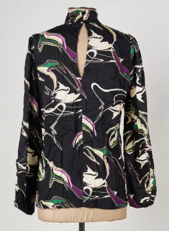 Blouse Ikks Noir Manches Longues