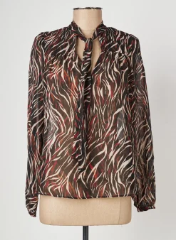 Blouse Ikks Noir Manches Longues