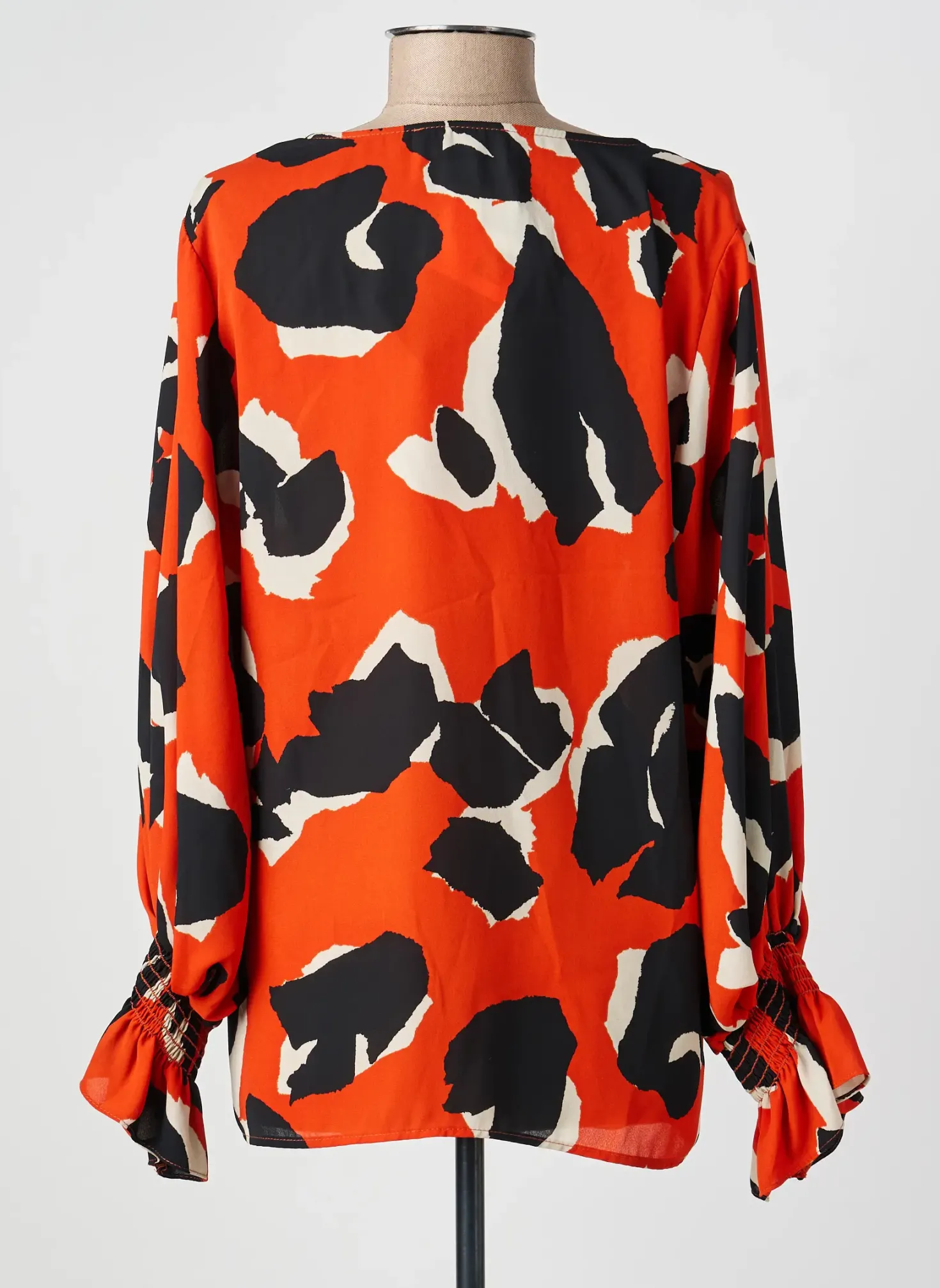 Blouse Joseph Ribkoff Orange Manches Longues