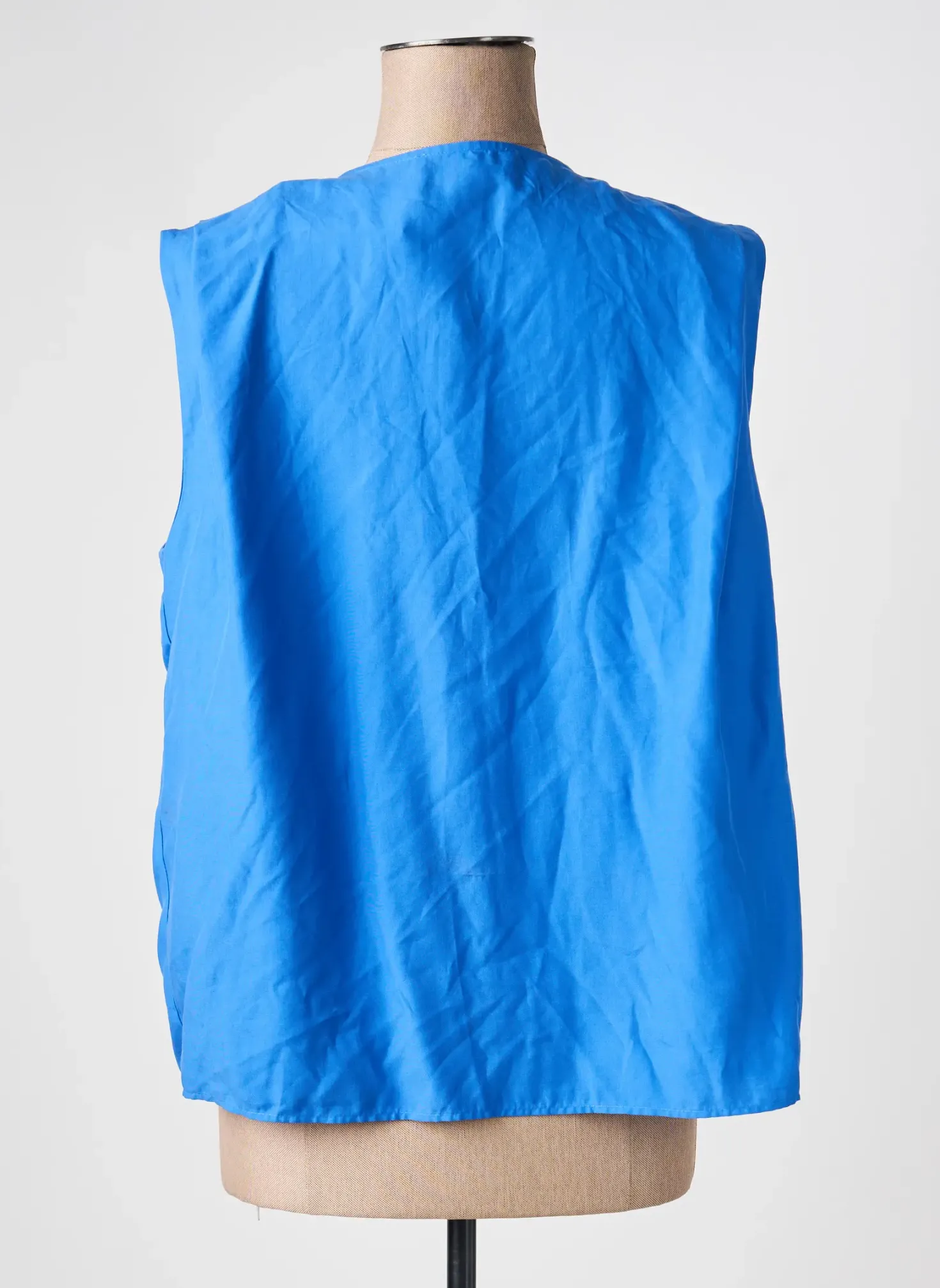 Blouse Mango Bleu