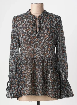 Blouse Molly Bracken Noir Manches Longues