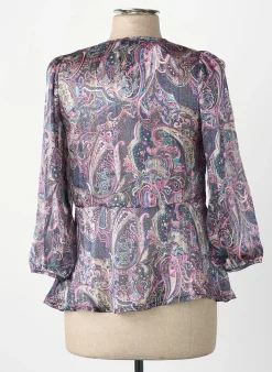 Blouse Morgan Bleu