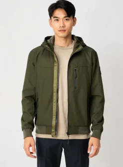 Blouson Just Key Vert