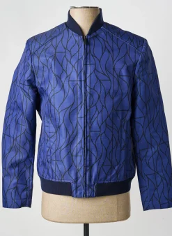 Blouson Pierre Talamon Bleu