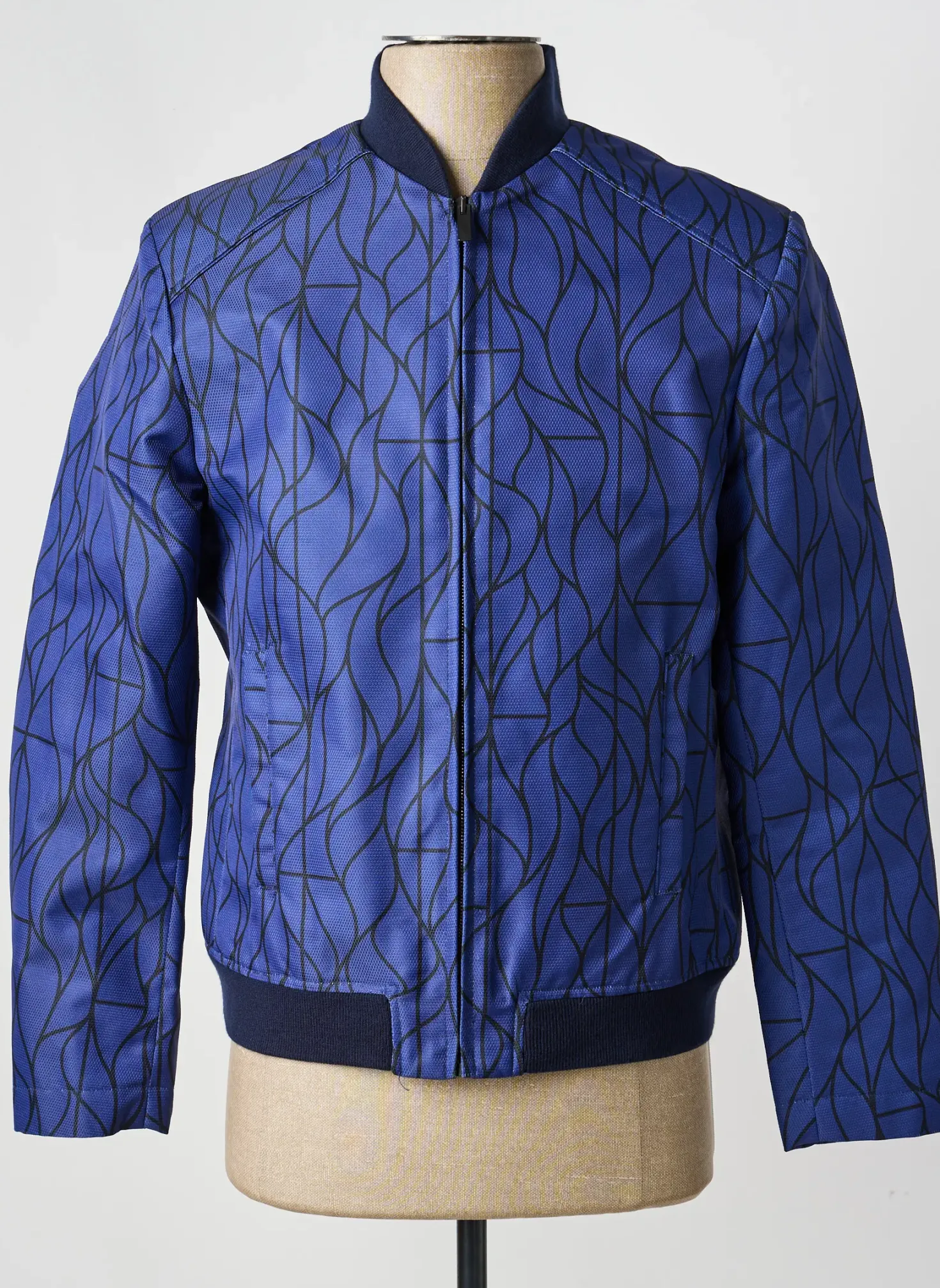 Blouson Pierre Talamon Bleu