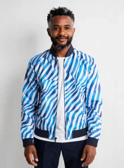 Blouson Pierre Talamon Bleu