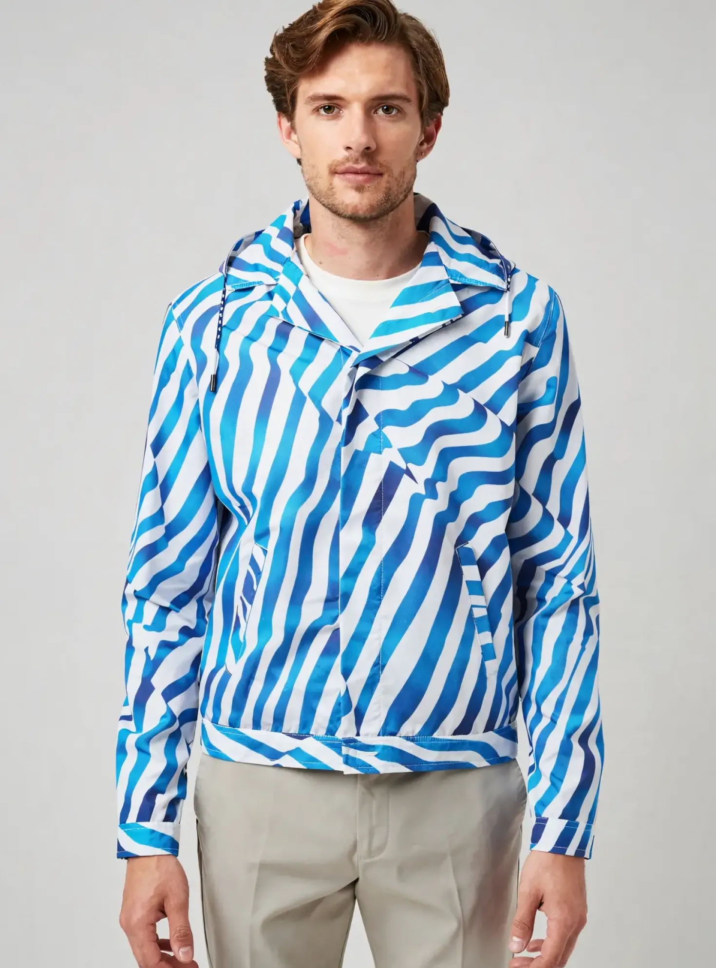 Blouson Pierre Talamon Bleu