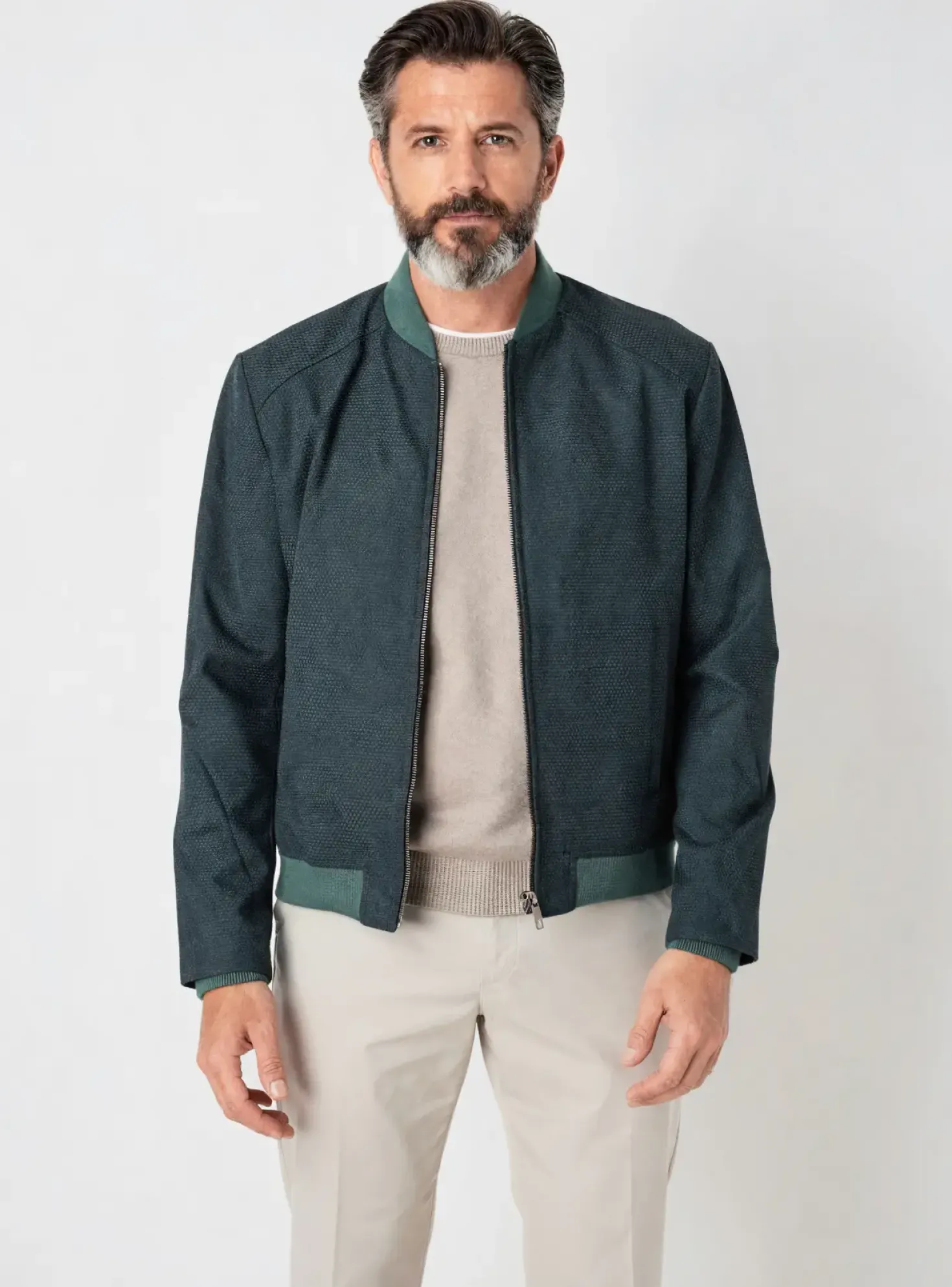 Blouson Pierre Talamon Vert