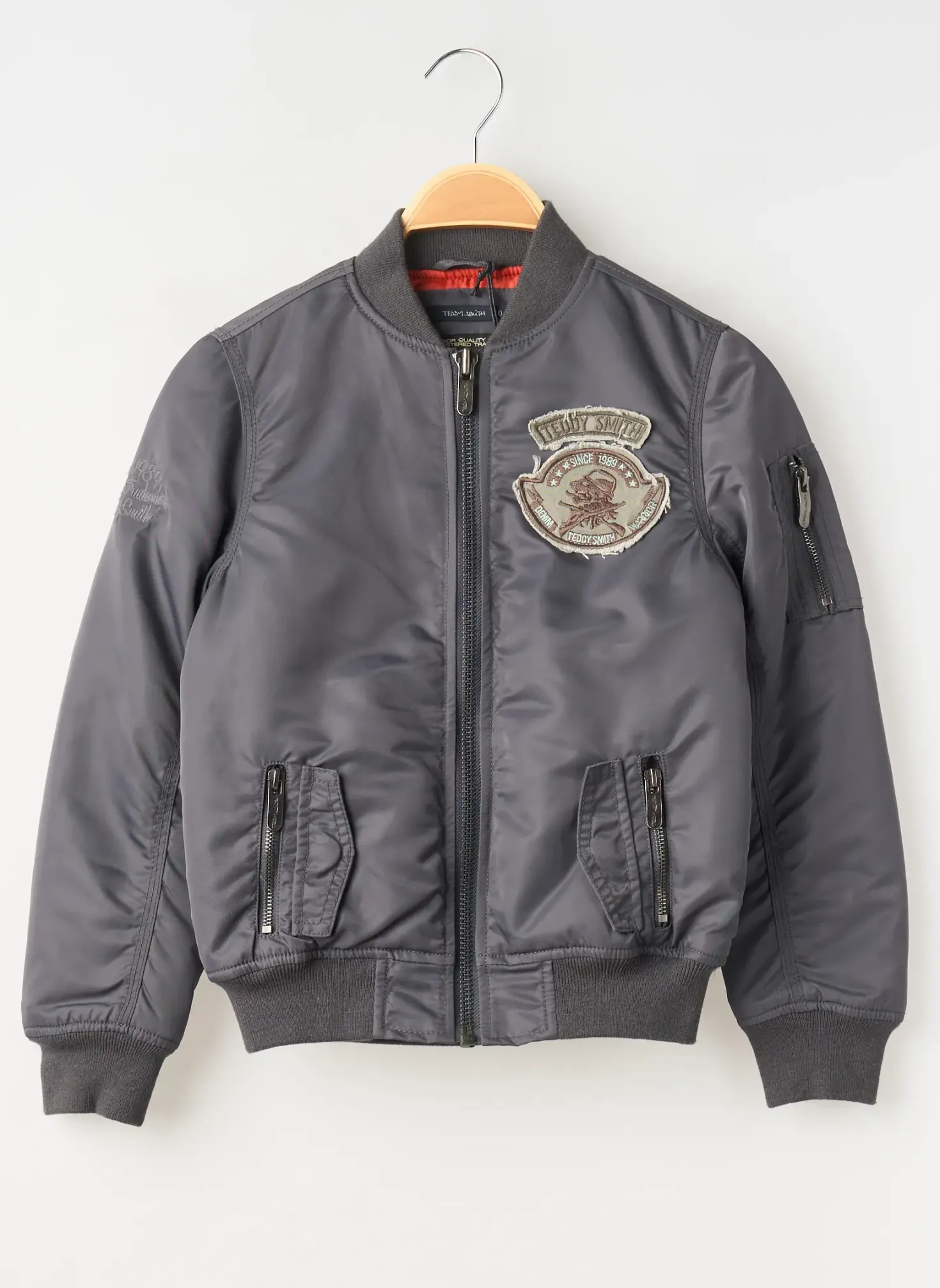 Blouson Teddy Smith Gris