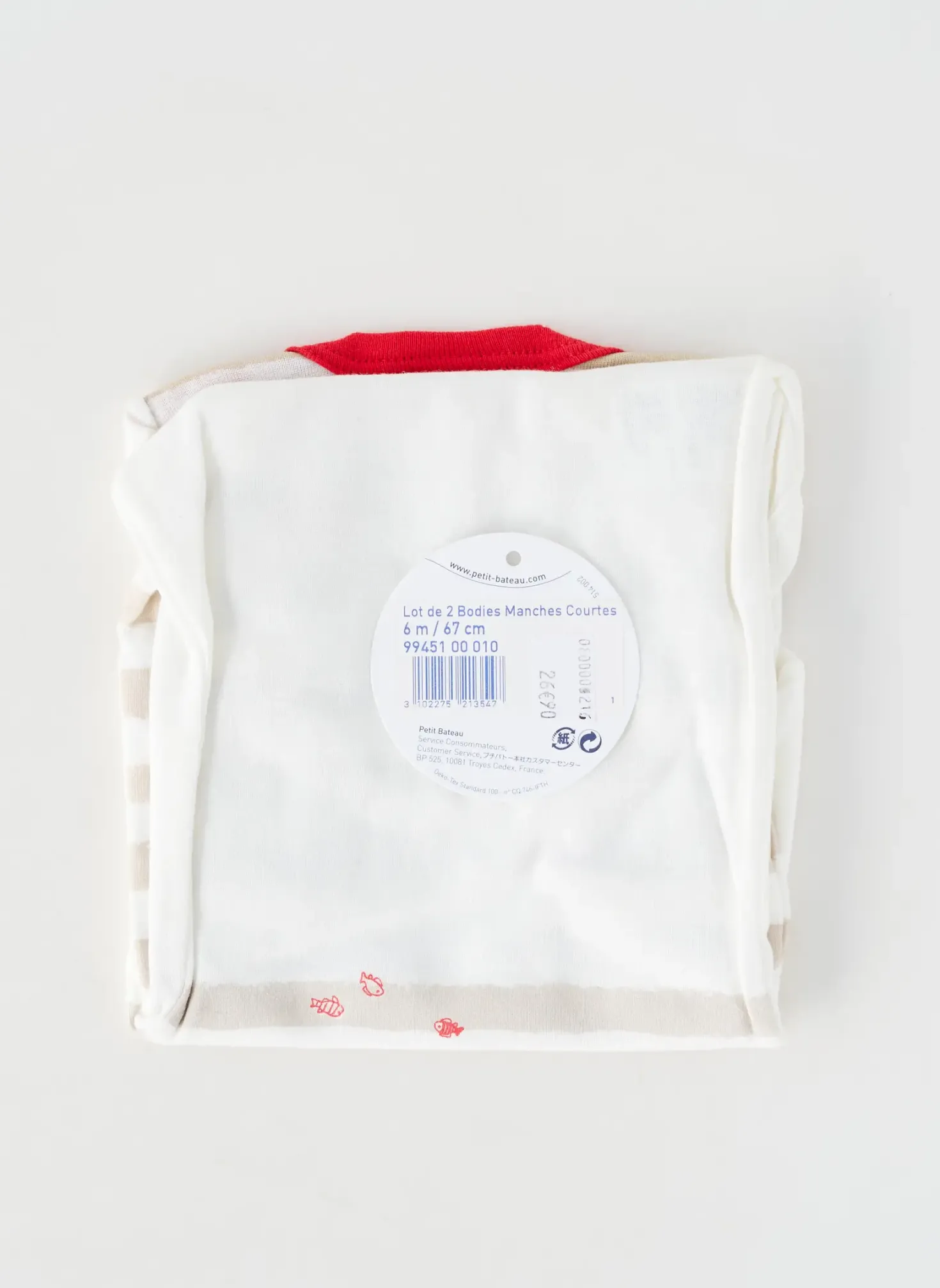Body Lingerie Petit Bateau Blanc