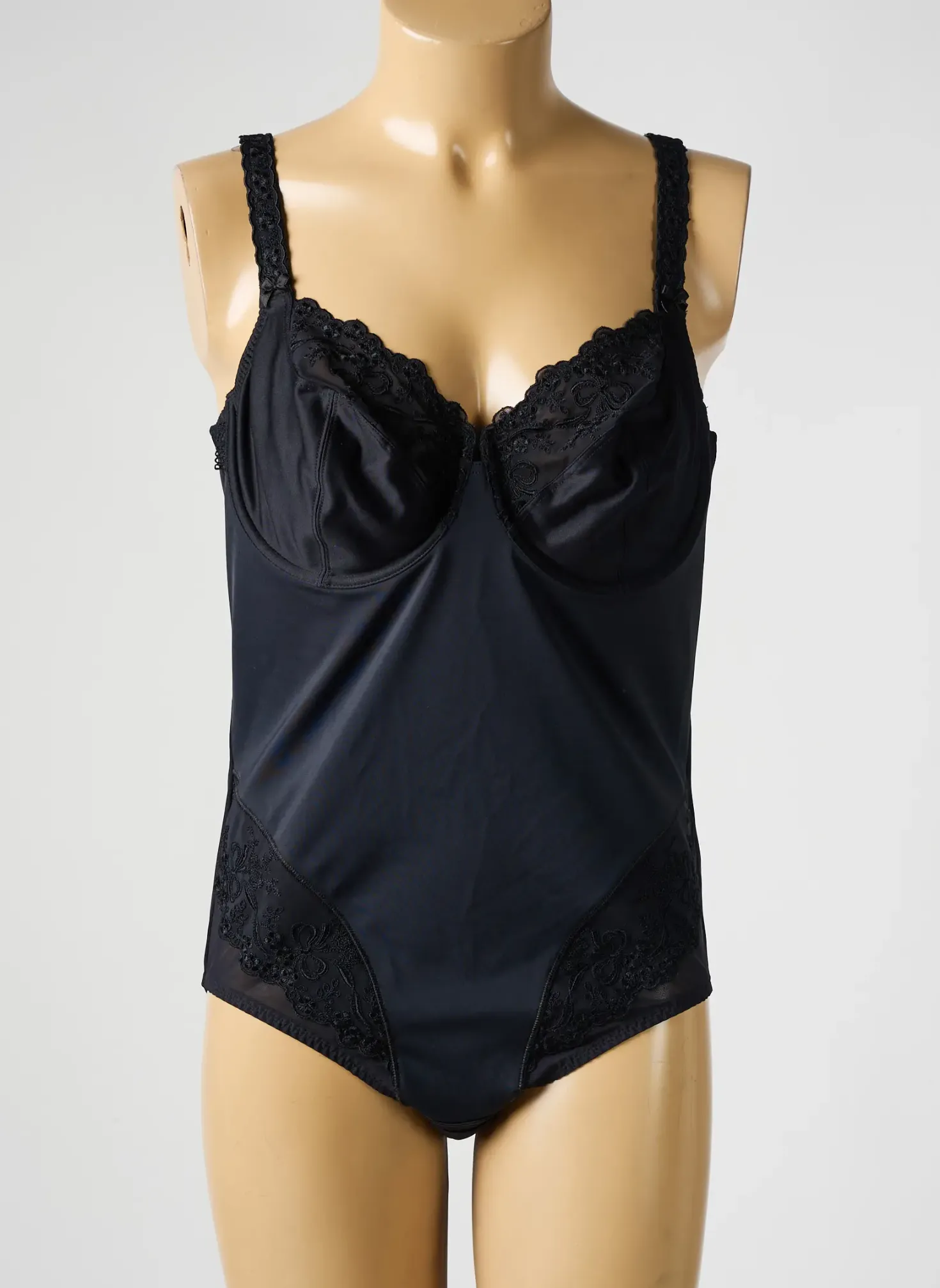Body Lingerie Rosa Faia Noir