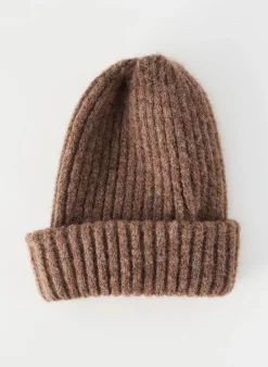 Bonnet C'est Beau La Vie Marron
