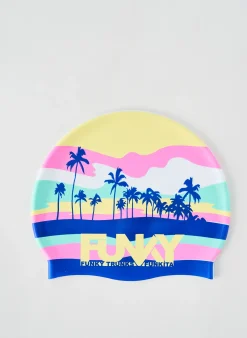 Bonnet Funky Bleu
