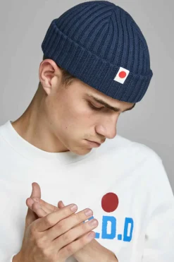 Bonnet Jack & Jones Bleu