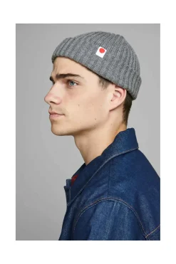 Bonnet Jack & Jones Gris
