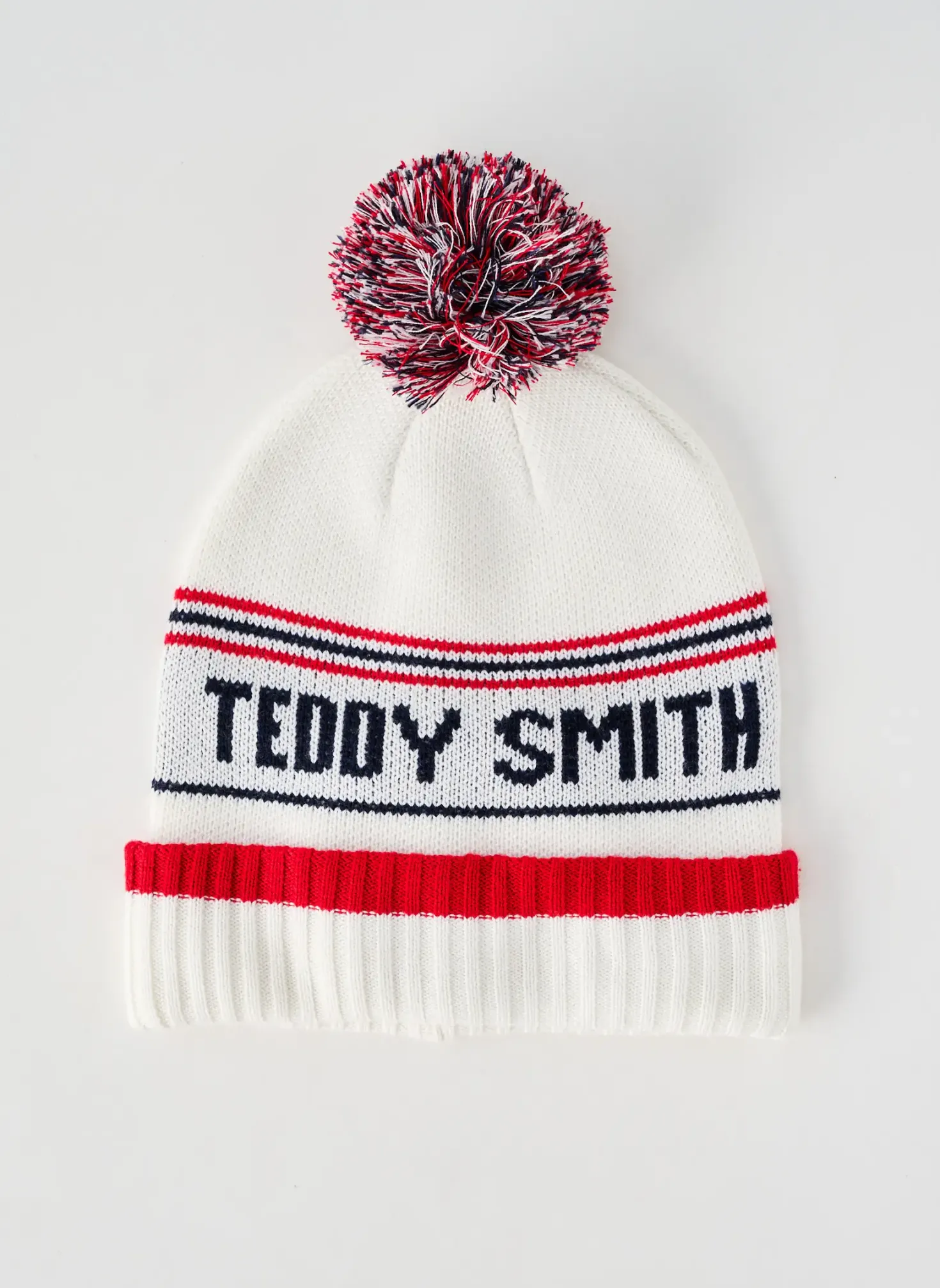 Bonnet Teddy Smith Blanc