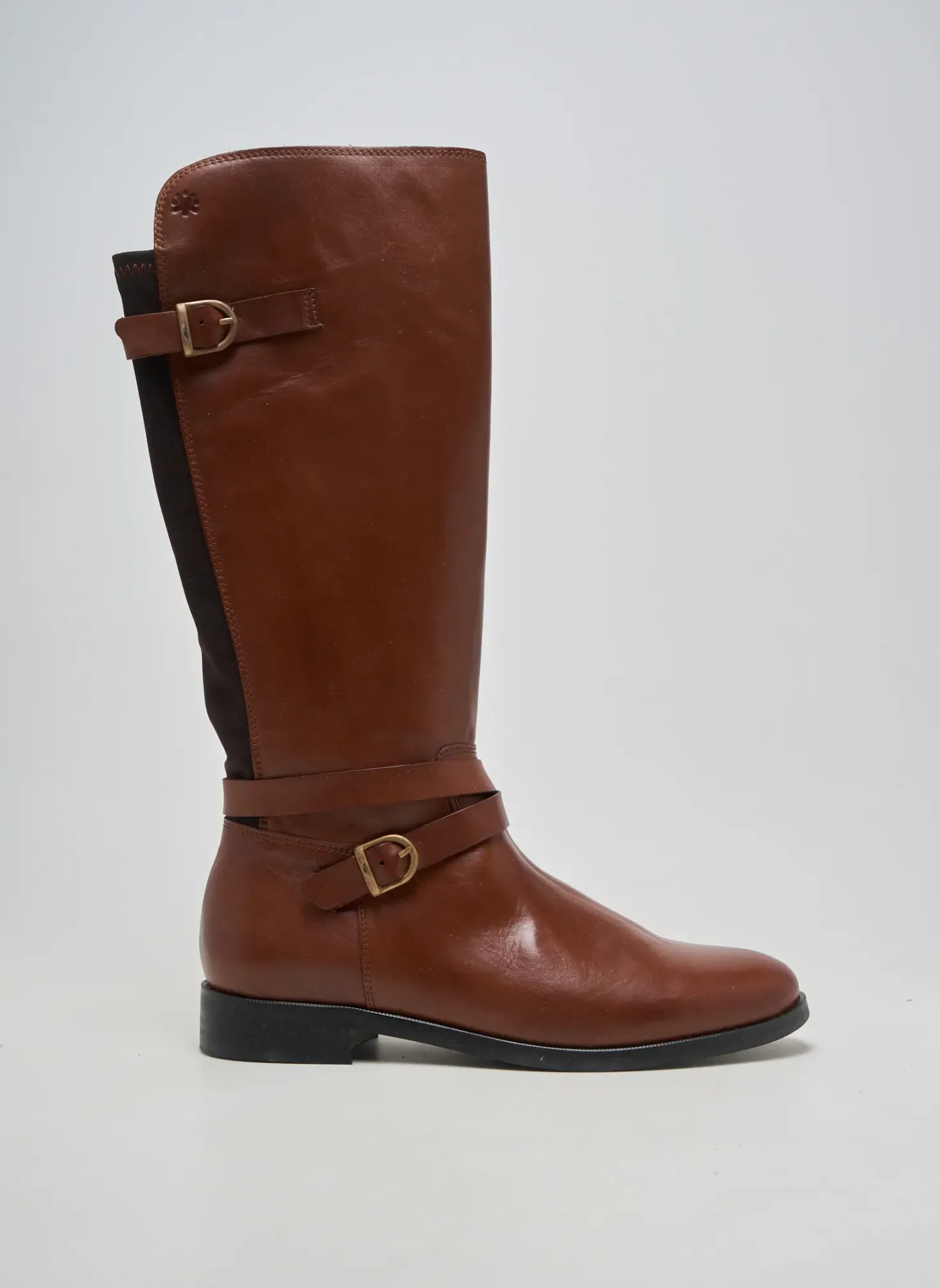 Bottes Acebos Marron Talon Plat Jusqu'à 3cm