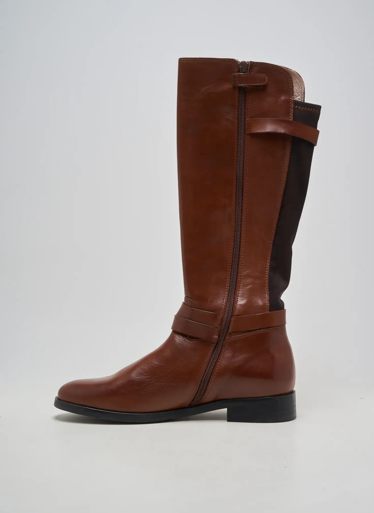 Bottes Acebos Marron Talon Plat Jusqu'à 3cm