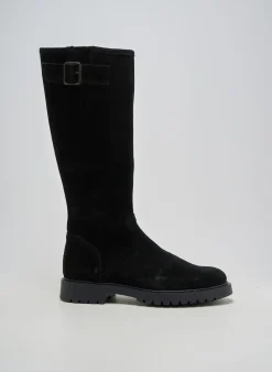 Bottes Acebos Noir Talon Plat Jusqu'à 3cm