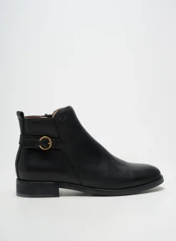 Bottes Acebos Noir Talon Plat Jusqu'à 3cm
