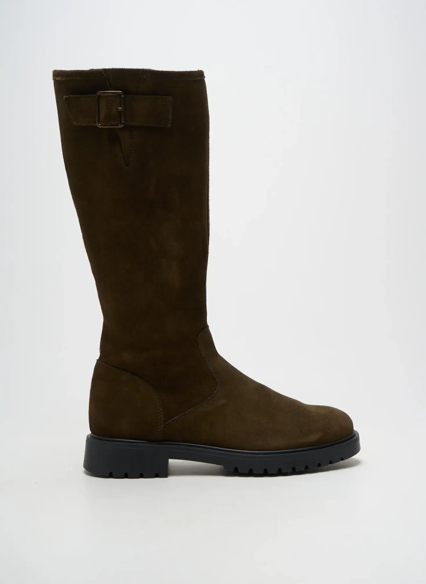 Bottes Acebos Vert Talon Plat Jusqu'à 3cm