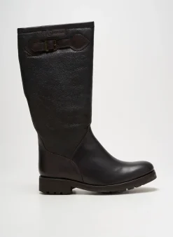 Bottes Aigle Marron Talon Plat Jusqu'à 3cm