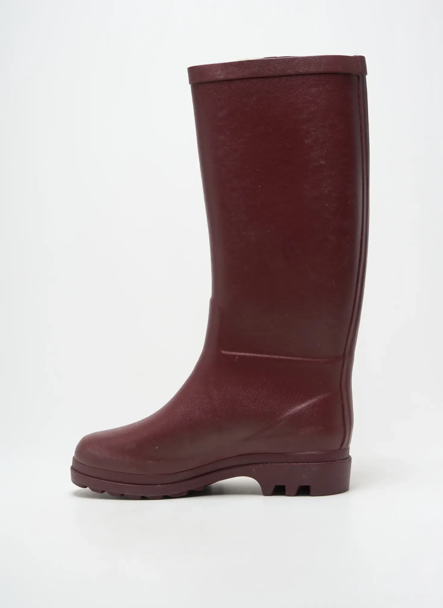 Bottes Aigle Violet Talon Plat Jusqu'à 3cm