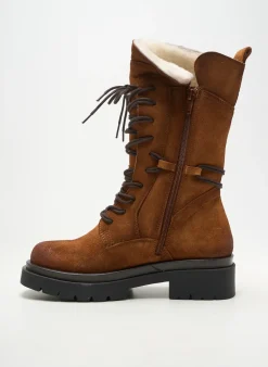 Bottes Alisa Bianchini Marron Talon De 4 À 6cm