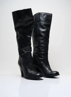 Bottes Andre Noir Talon De 7 À 9cm