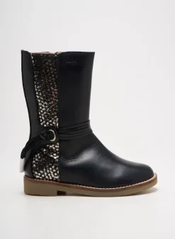 Bottes Aster Noir Bout Rond