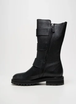 Bottes Billibi Noir Talon Plat Jusqu'à 3cm