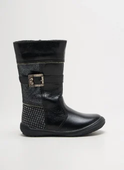 Bottes Bopy Noir Bout Rond