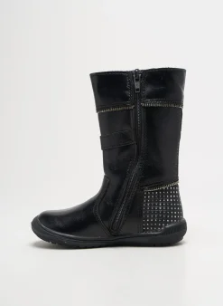Bottes Bopy Noir Bout Rond