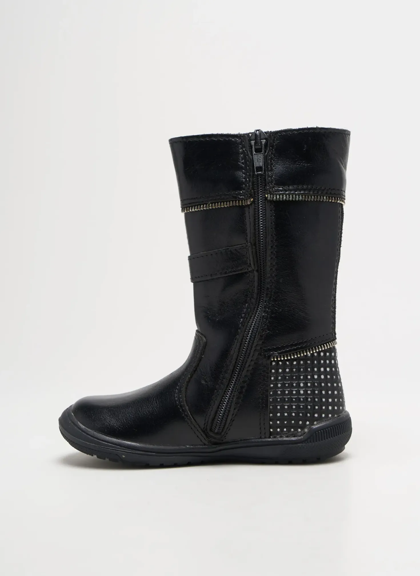Bottes Bopy Noir Bout Rond